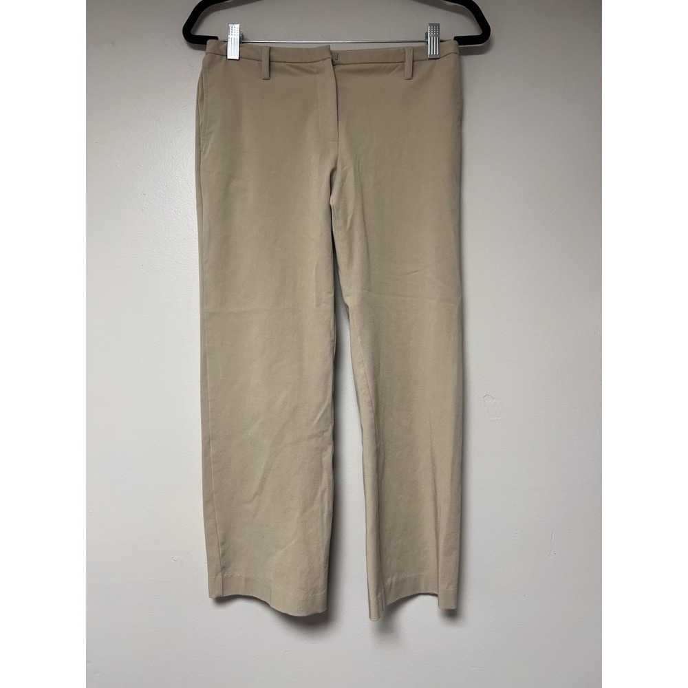 Express Stretch Khaki Colored Womens Dress Pants Size 3/4 corpcore